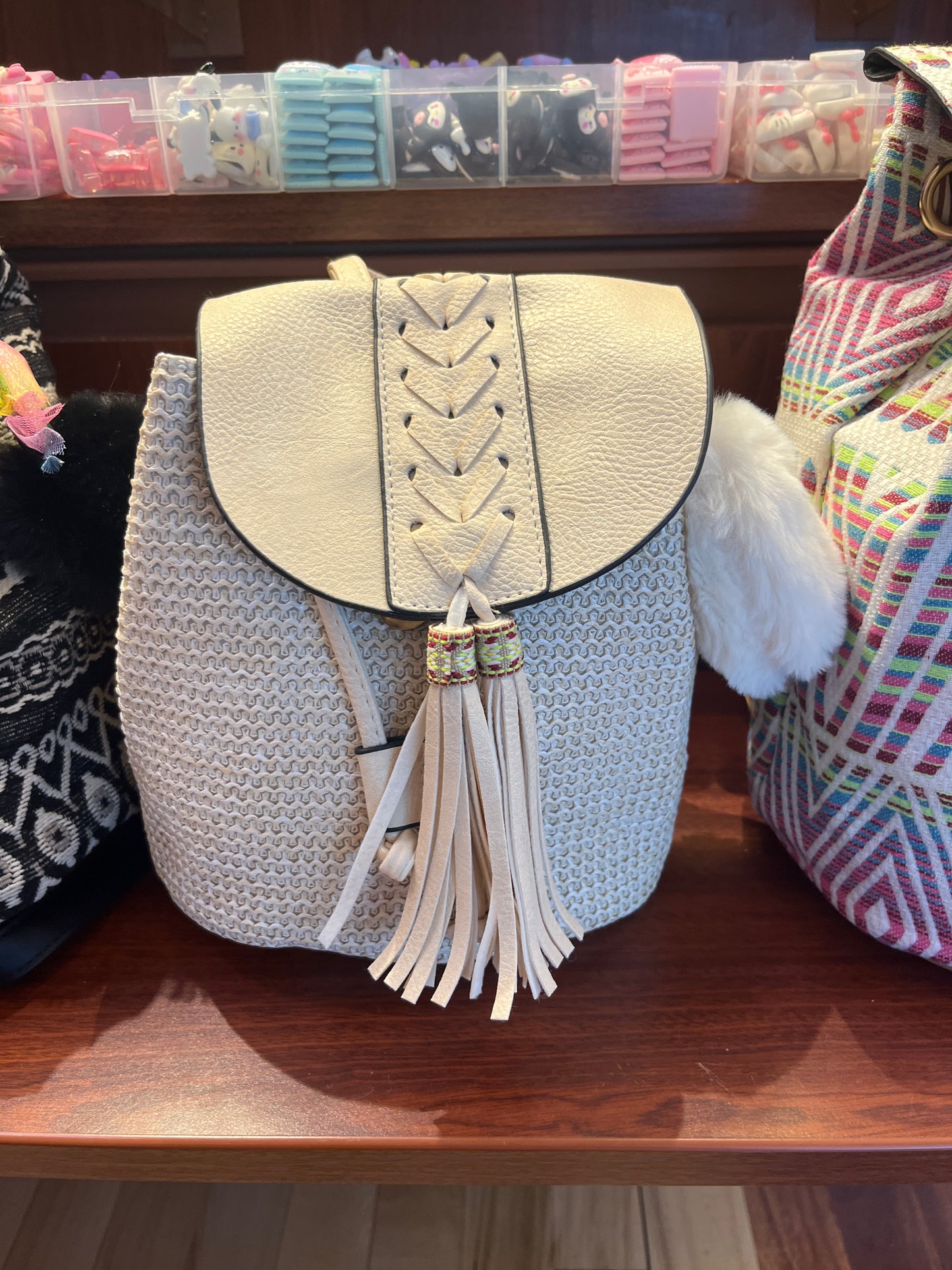 Straw Backpack