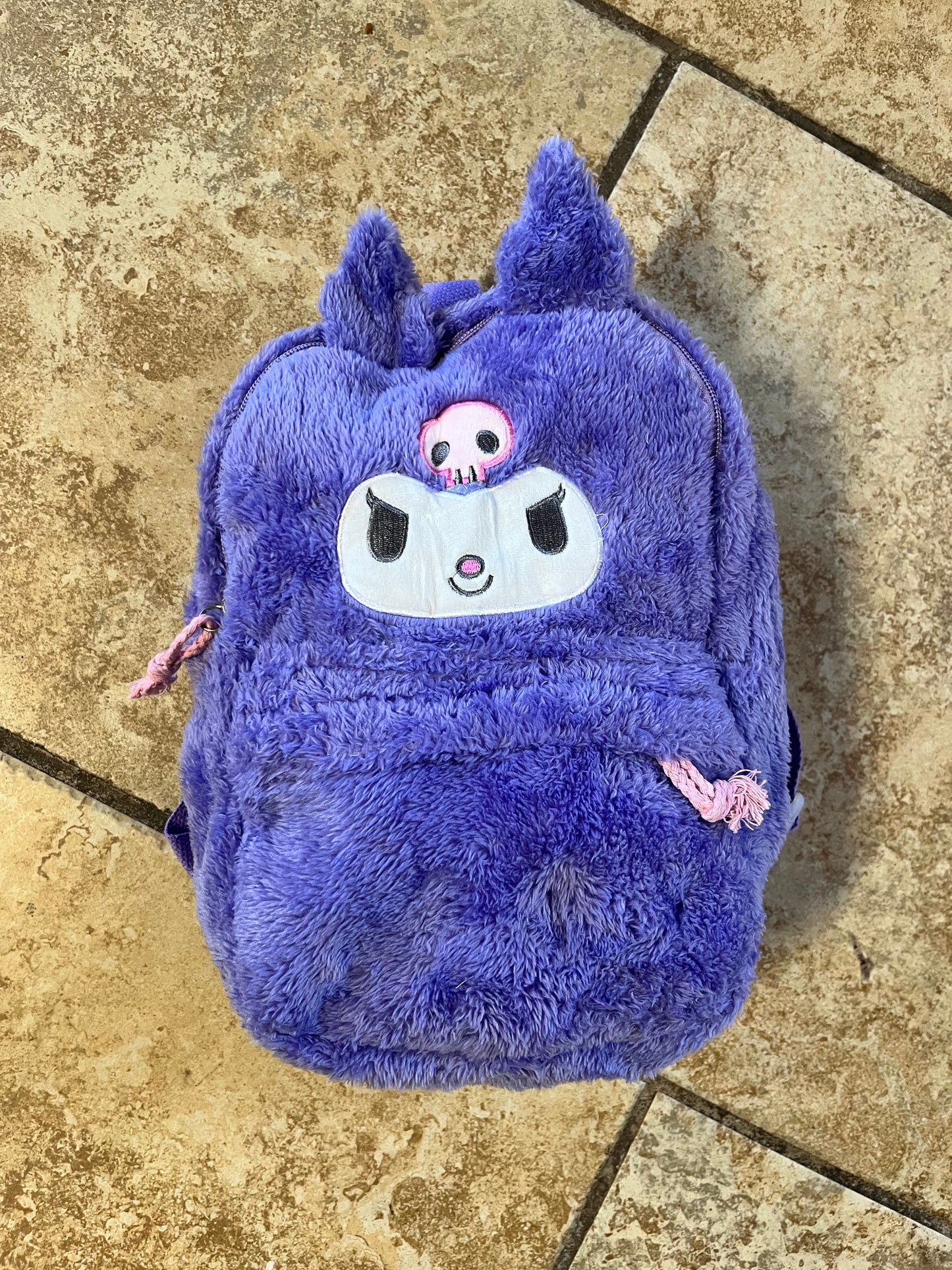 Fluffy Kuromi Backpack