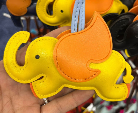 Bag Charm Flying Elephant