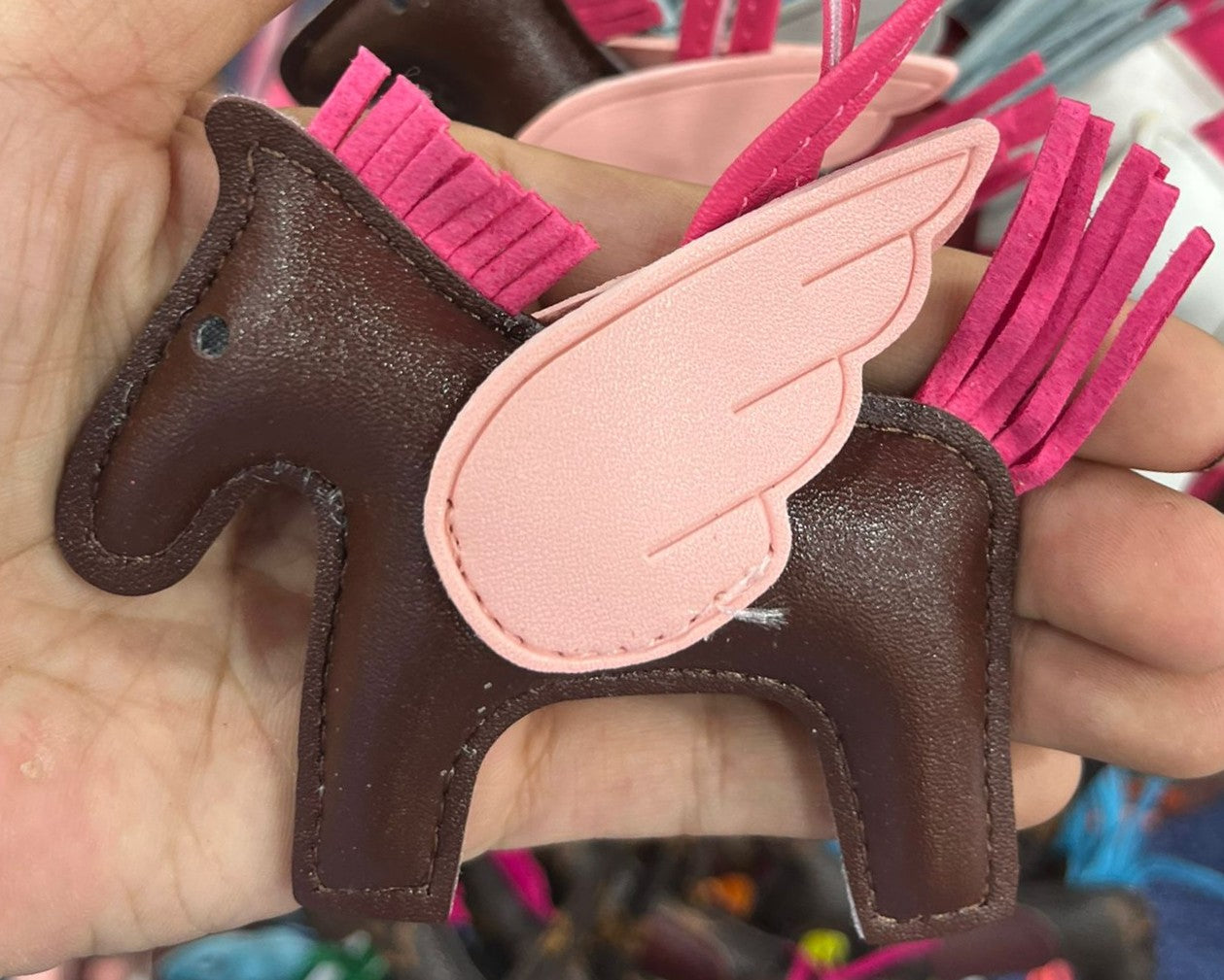Bag Charm Flying Horse