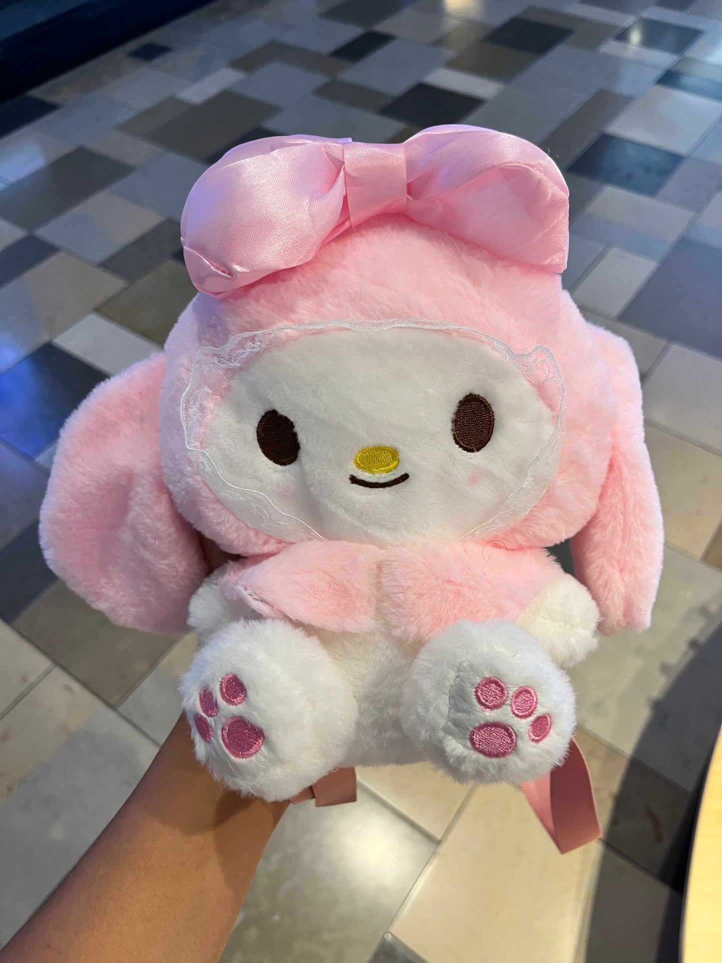 Melody Fluffy Backpack S