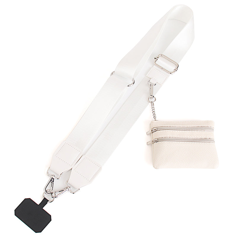 Phone Strap Solid Color (Silver Accessories)