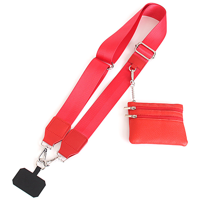 Phone Strap Solid Color (Silver Accessories)