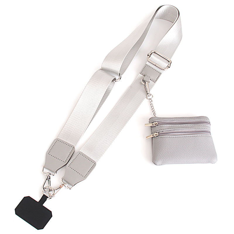Phone Strap Solid Color (Silver Accessories)