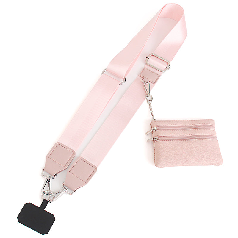Phone Strap Solid Color (Silver Accessories)