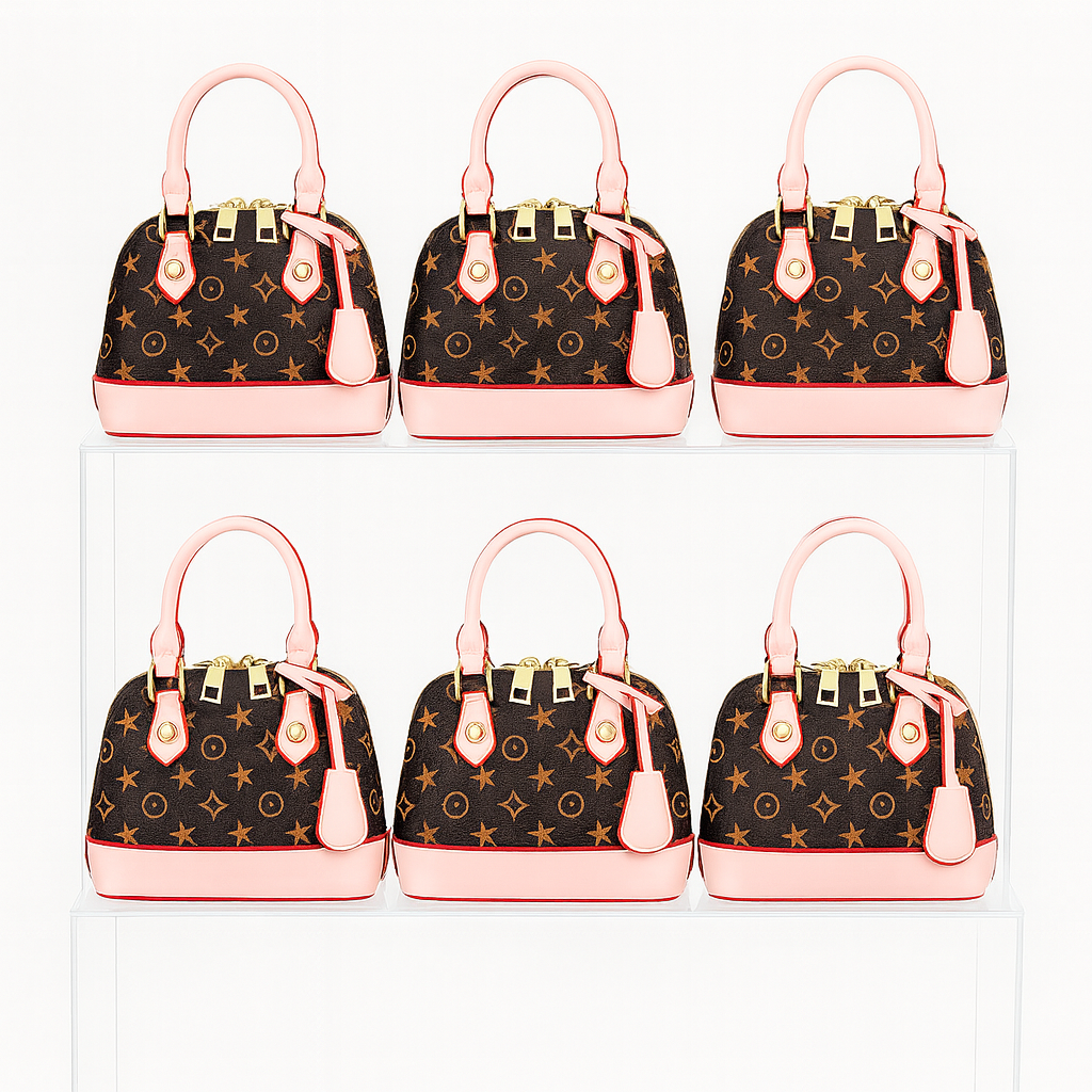 LF Combination PU M Purse（6PCS）