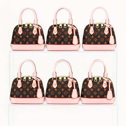 LF Combination PU M Purse（6PCS）