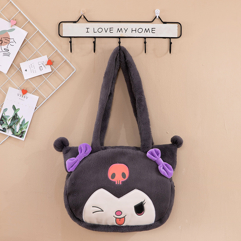 Fluffy Shoulder Bag XL