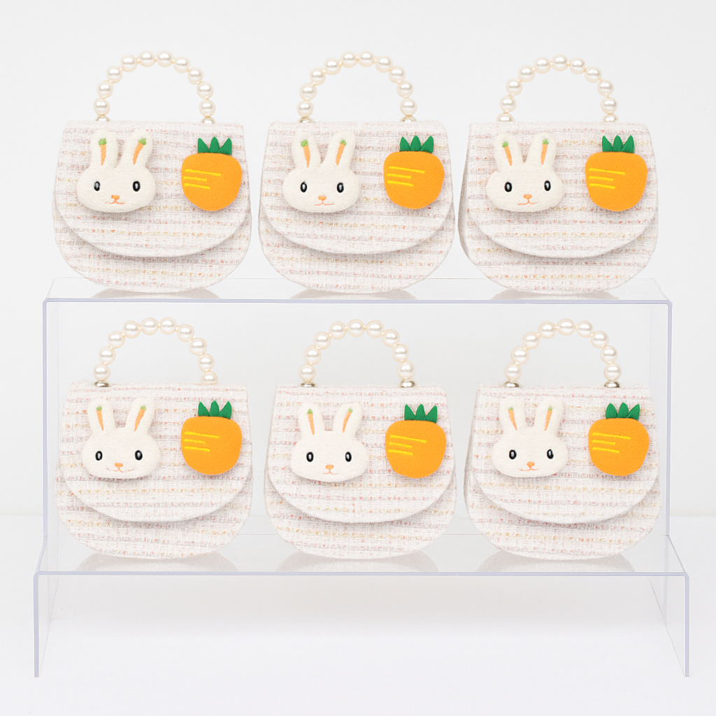 Sanrio Face Tweed Kids Purse（6PCS）