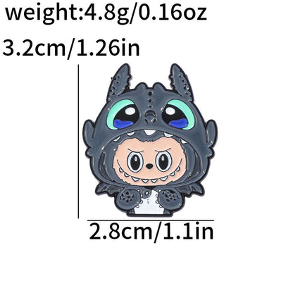 LBB Keychain Metal Pin Small