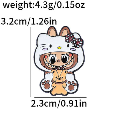 LBB Keychain Metal Pin Small