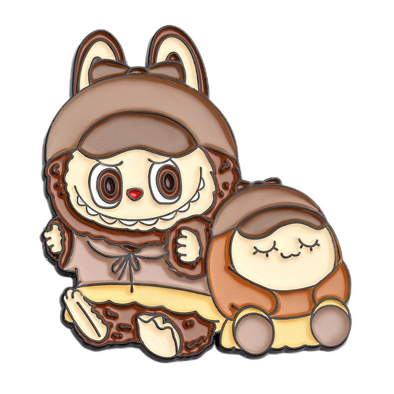 LBB Keychain Metal Pin Large