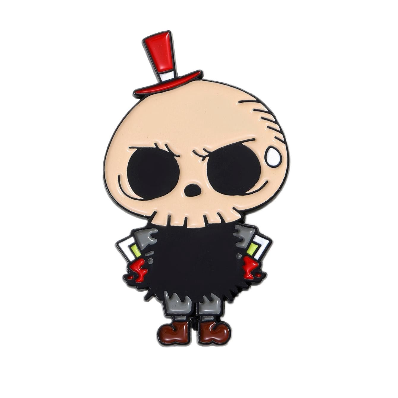 LBB Keychain Metal Pin Large