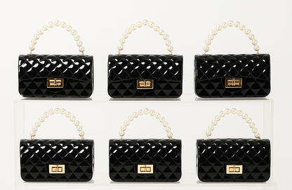 Pearl Large Jelly Kids Purse（6PCS）