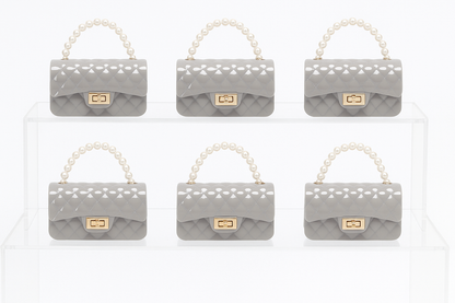 Pearl Large Jelly Kids Purse（6PCS）