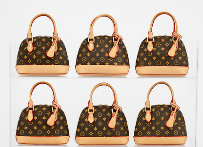 LF Combination PU M Purse（6PCS）