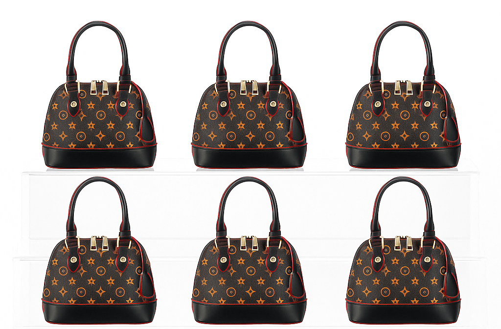 LF Combination PU M Purse（6PCS）