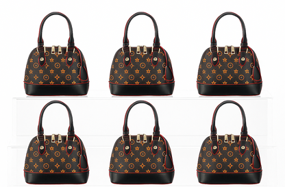 LF Combination PU M Purse（6PCS）