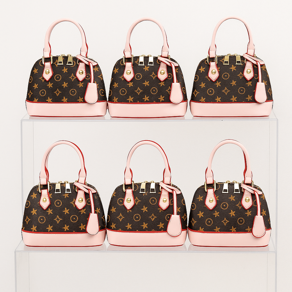 LF Combination PU M Purse（6PCS）