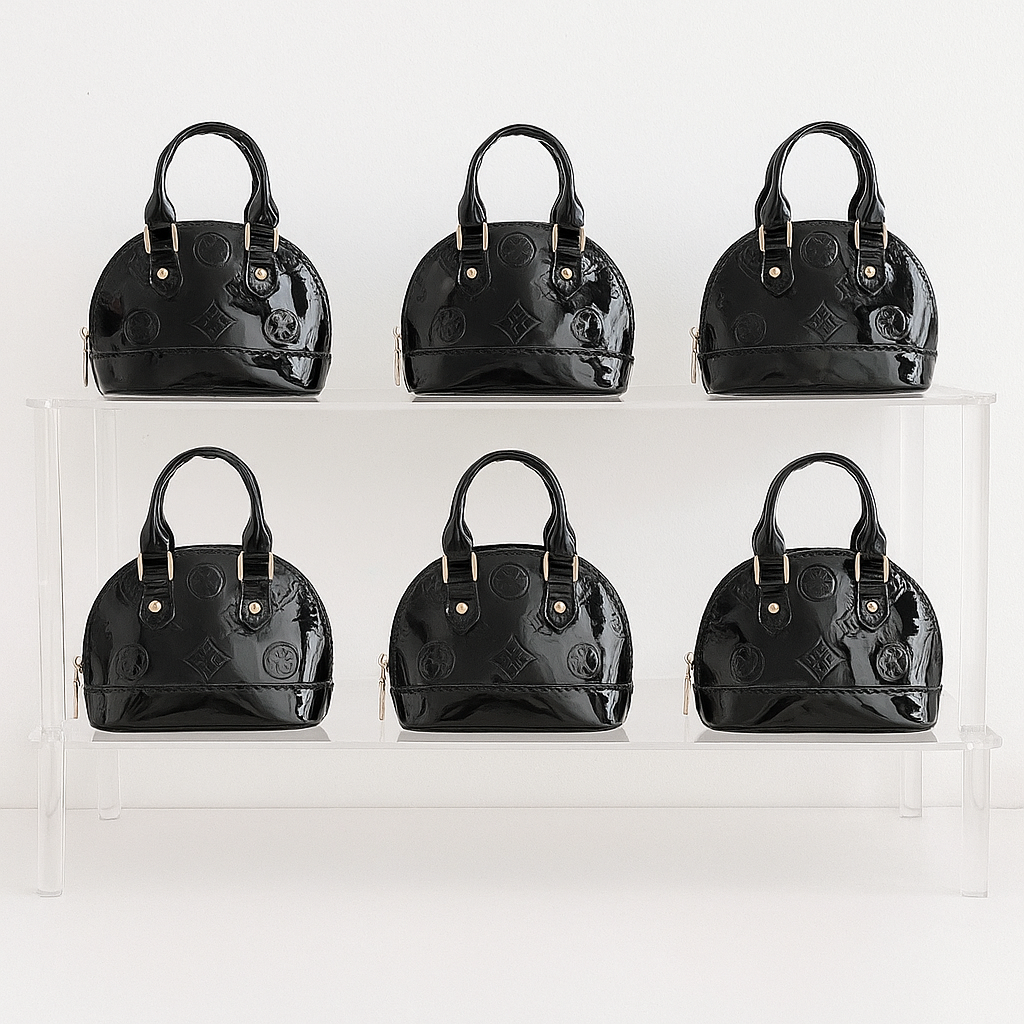 LF Shiny PU Kids Purse S（6PCS）