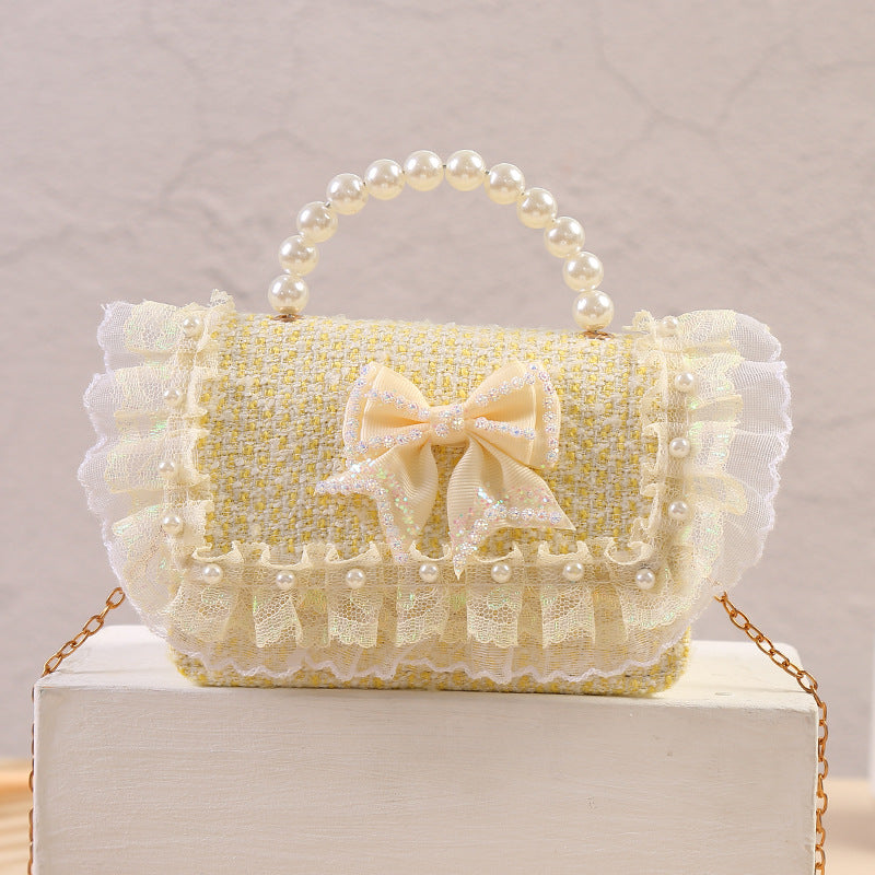 Little Diamond Bow Tweed