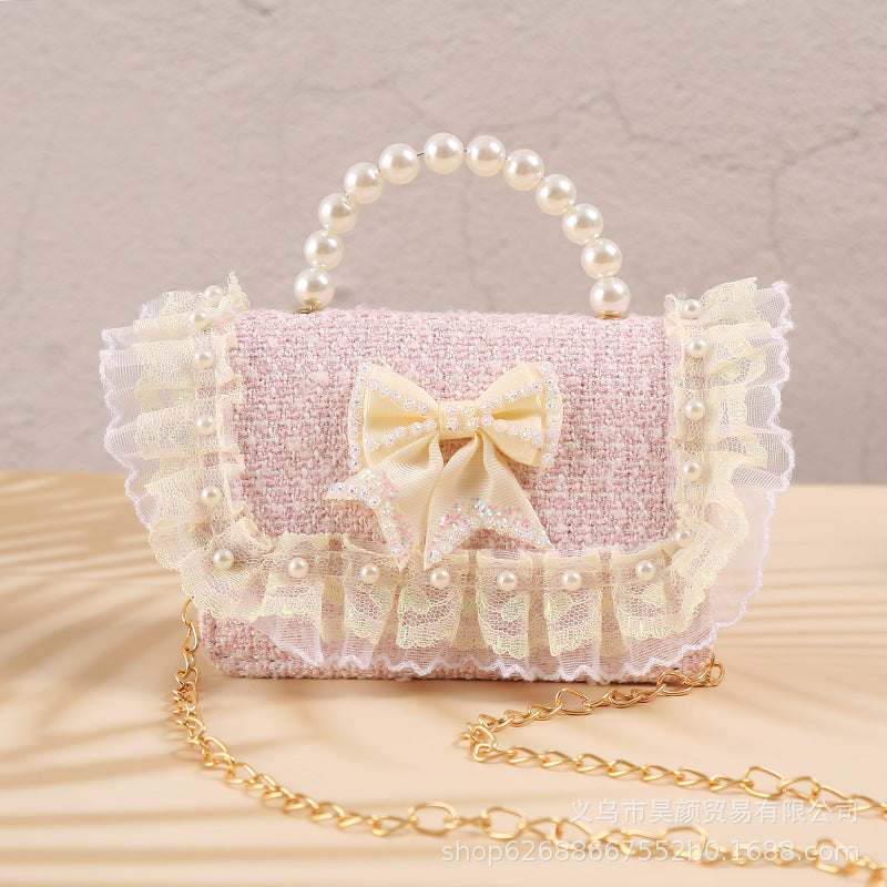 Little Diamond Bow Tweed