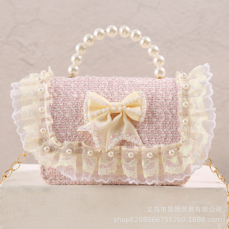 Little Diamond Bow Tweed