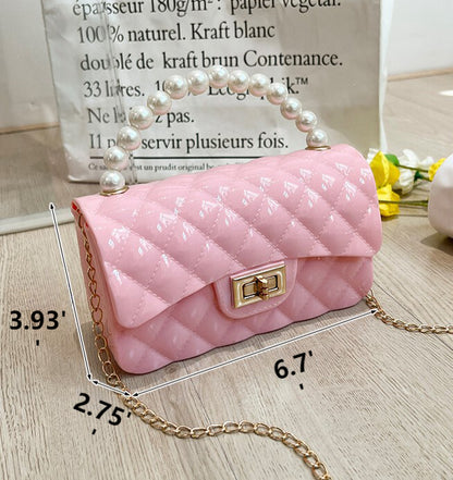 Pearl Large Jelly Kids Purse