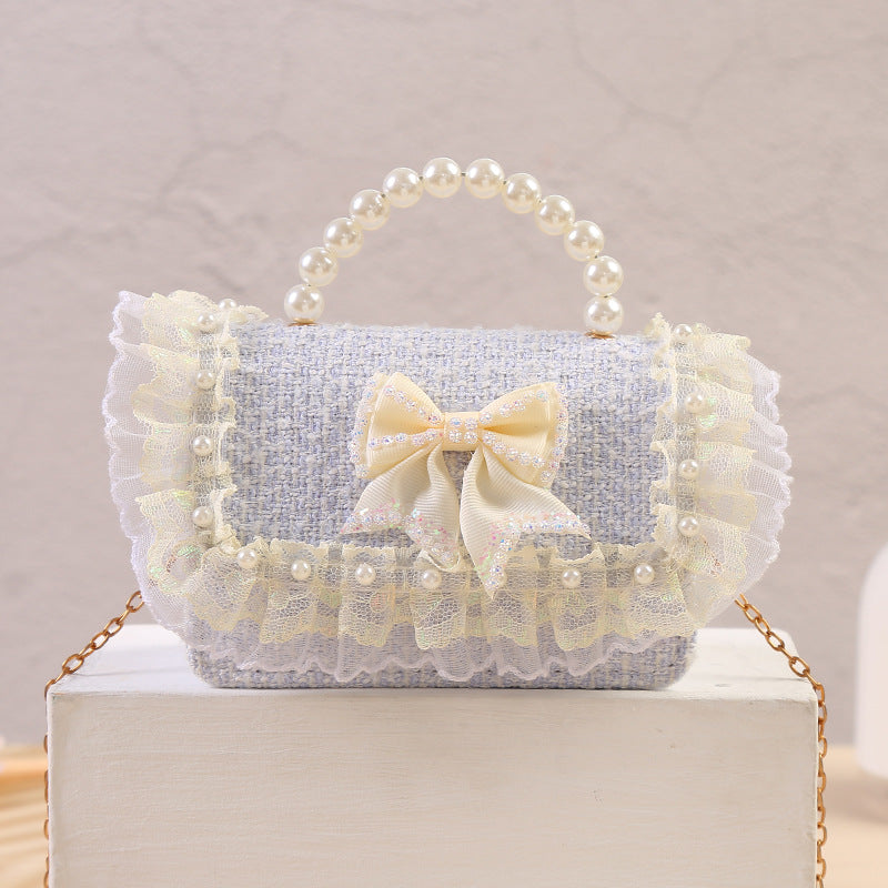 Little Diamond Bow Tweed