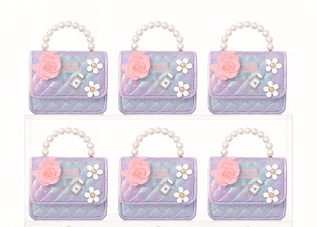 P5 H Shiny Kids Purse（6PCS）