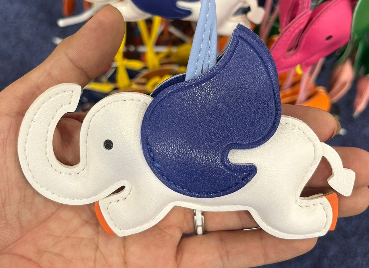 Bag Charm Flying Elephant