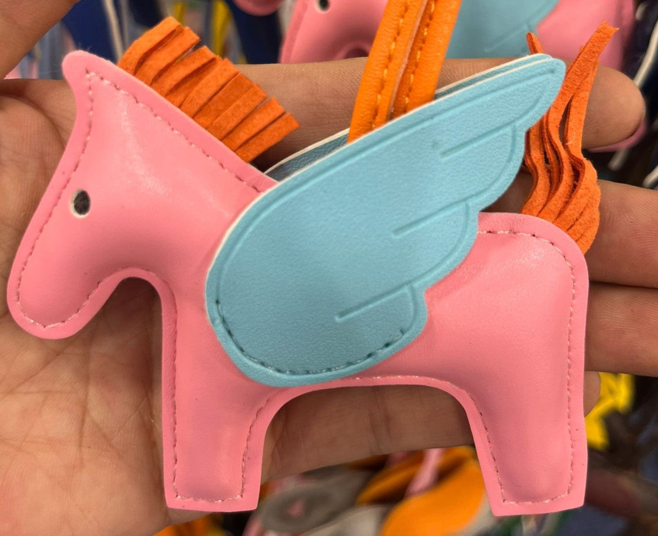 Bag Charm Flying Horse