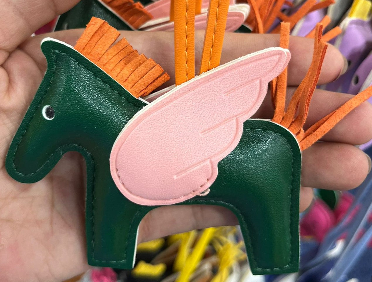 Bag Charm Flying Horse