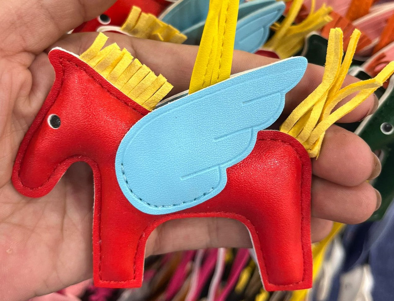 Bag Charm Flying Horse