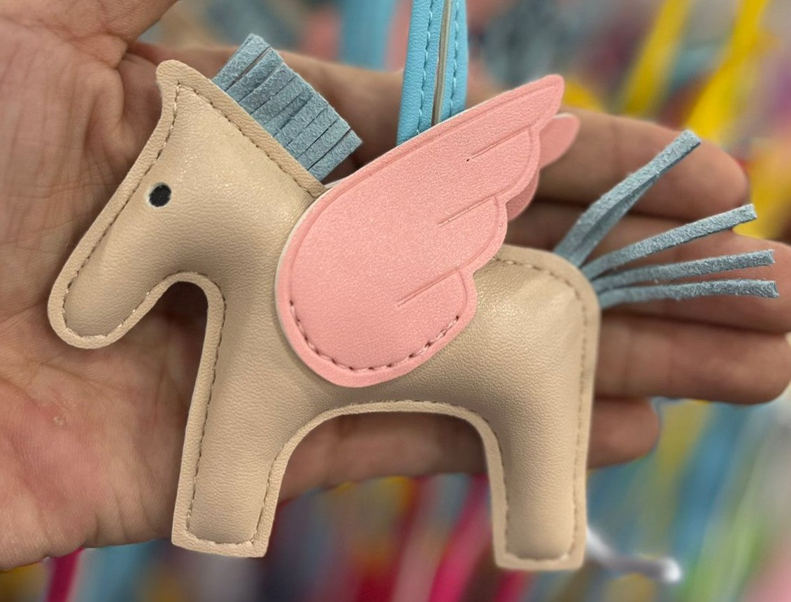 Bag Charm Flying Horse