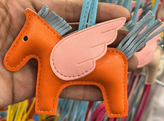 Bag Charm Flying Horse