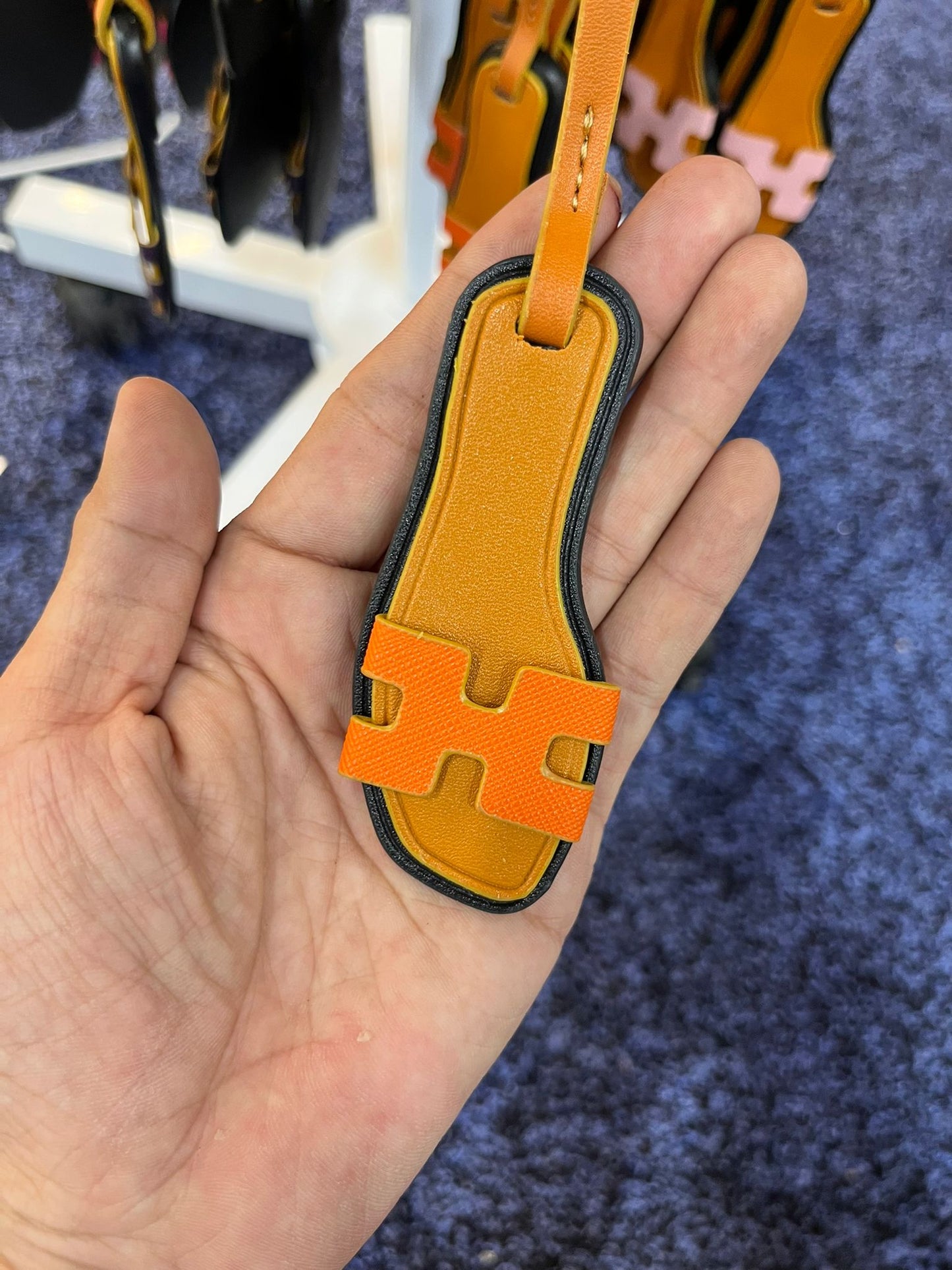 Bag Charm Mini Slippers