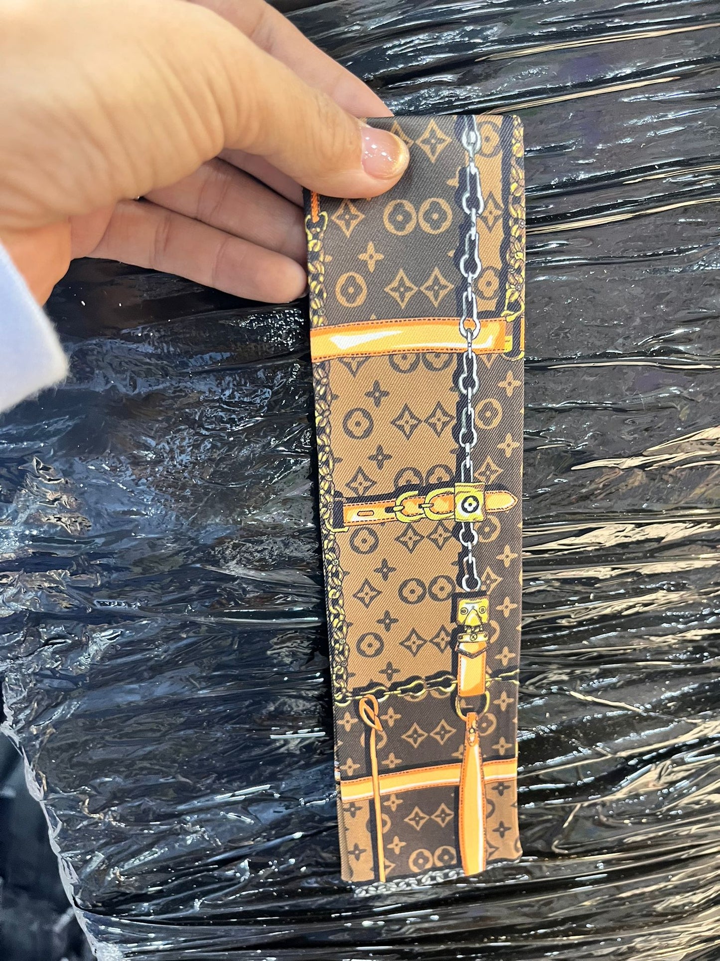 Bag Charm Ribbon Large