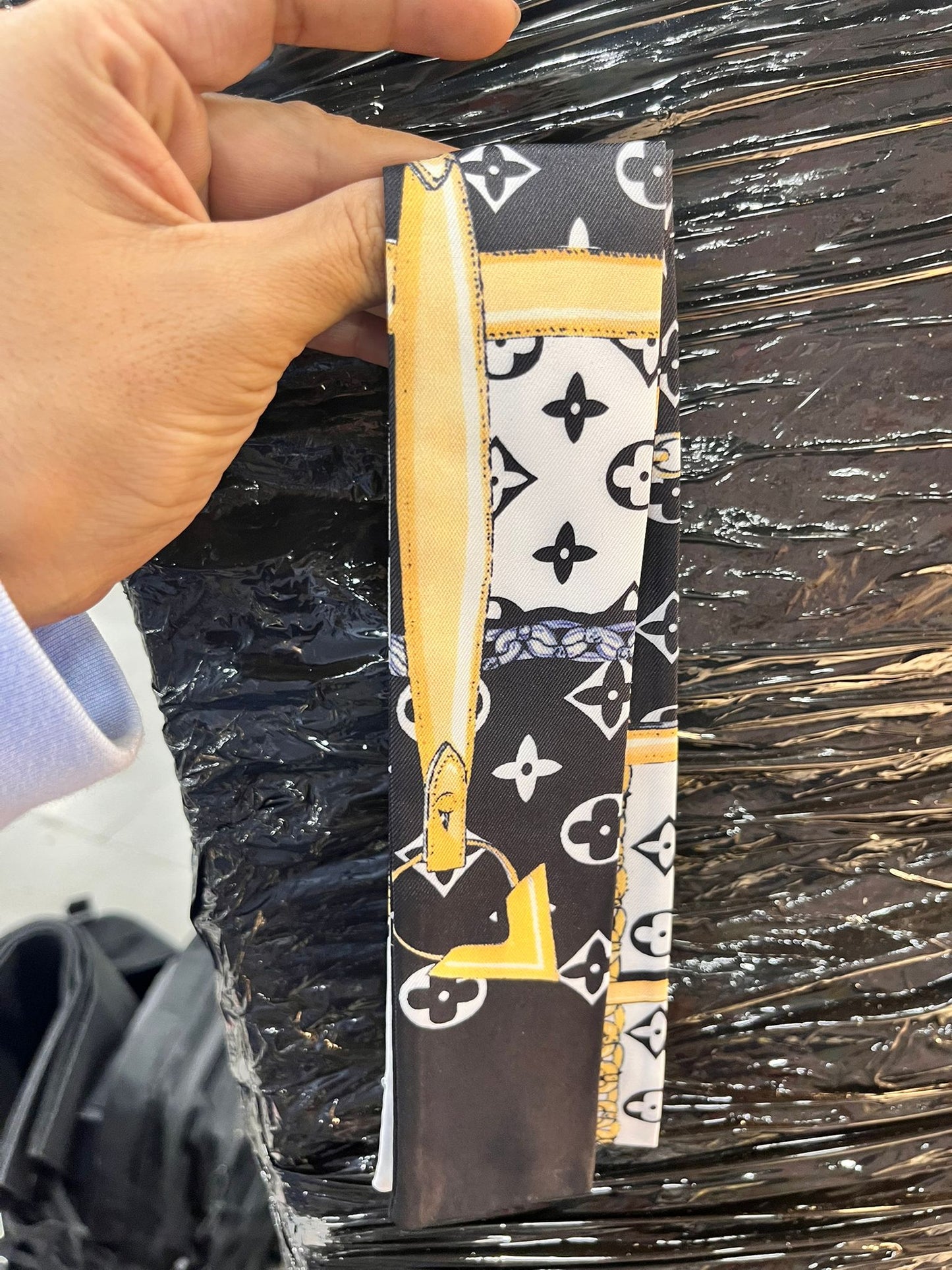 Bag Charm Ribbon Large