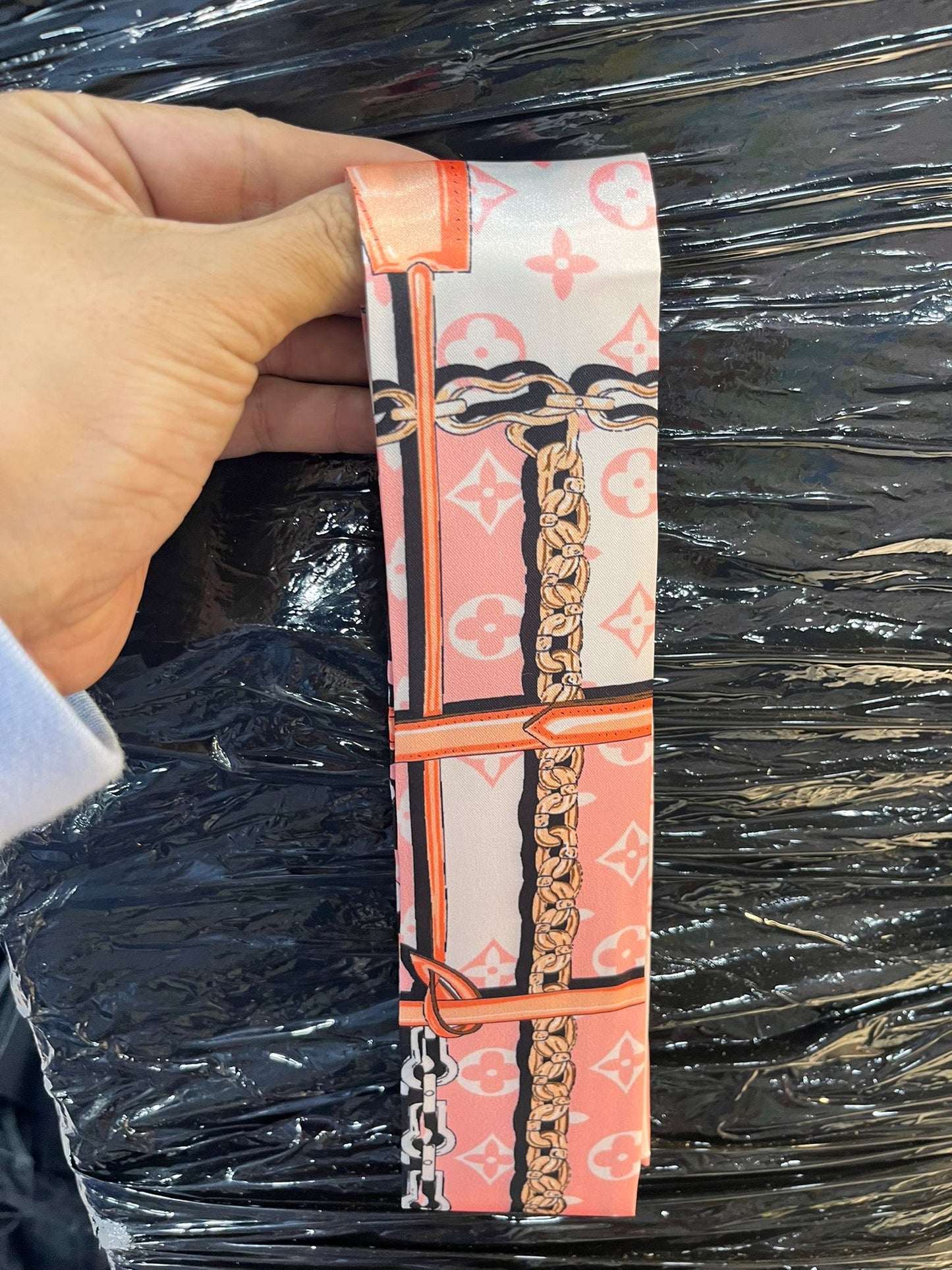 Bag Charm Ribbon Large