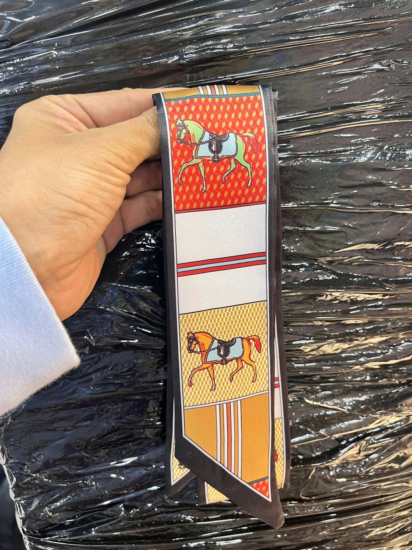 Bag Charm Ribbon Large