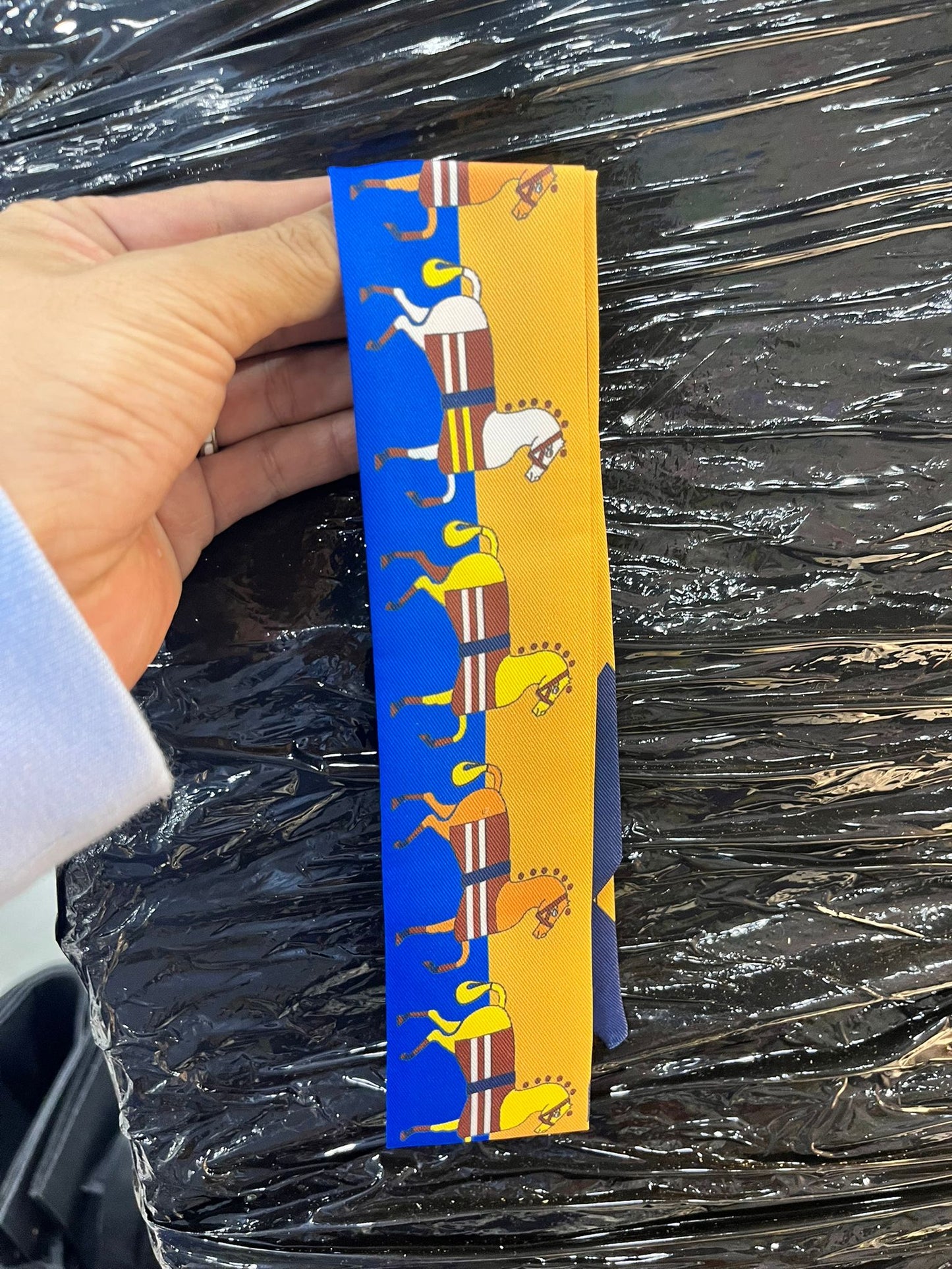 Bag Charm Ribbon Large