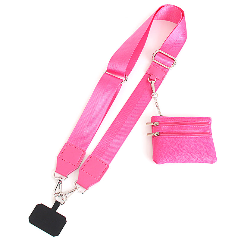 Phone Strap Solid Color (Silver Accessories)