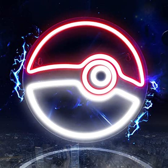 Pokemon Ball Neon Sign